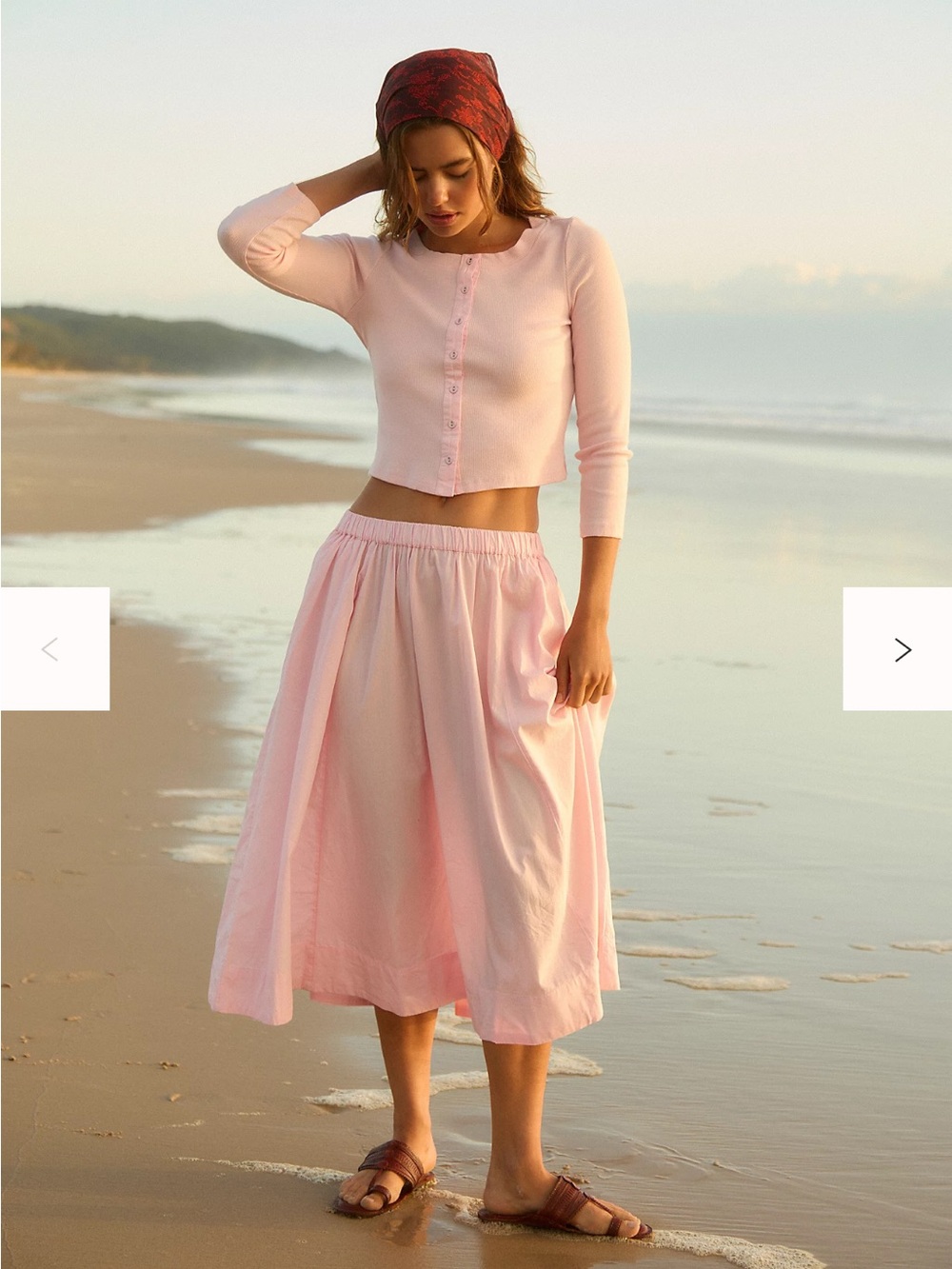 Free people Ballet Slipper Pink Perfect tones set